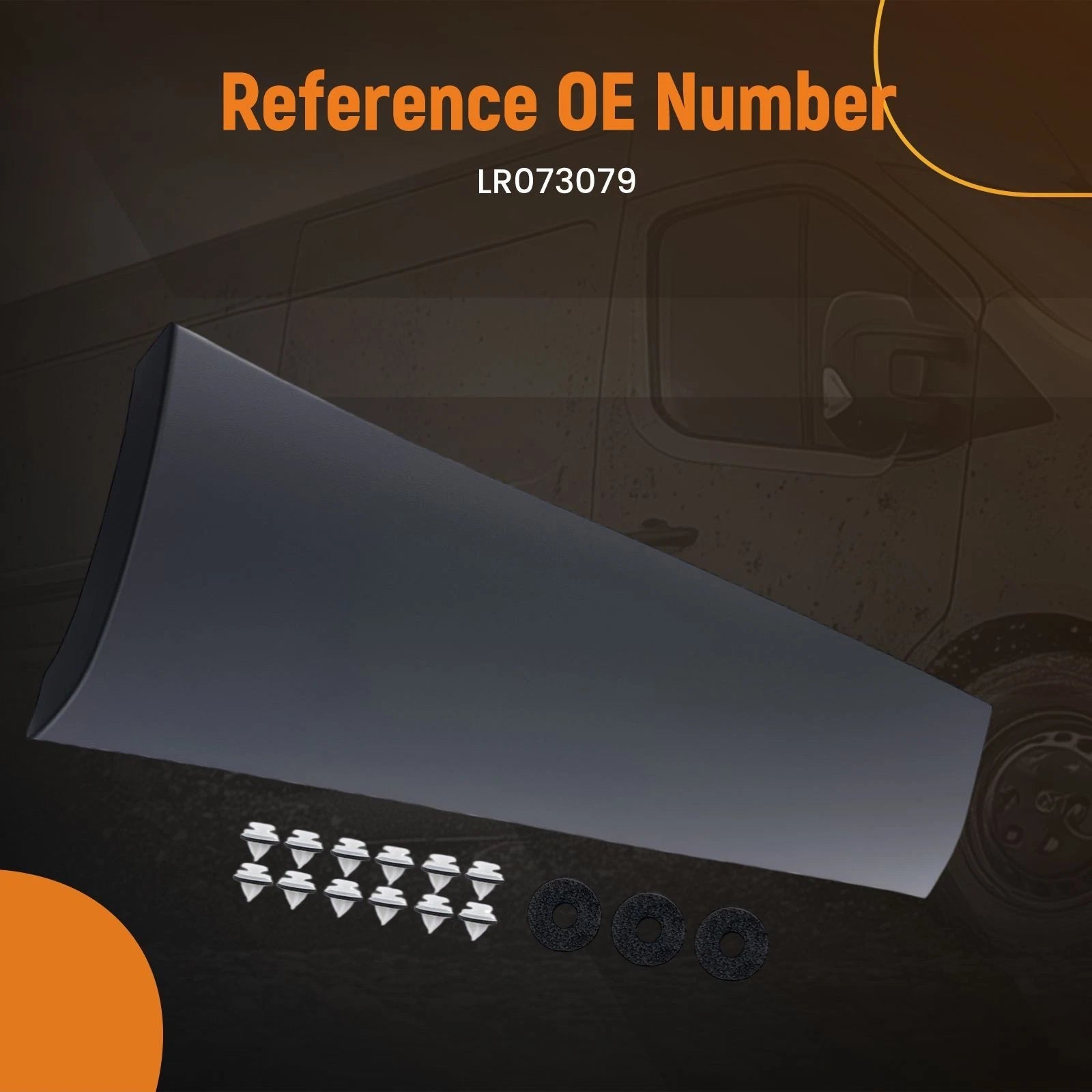 Door Lower Molding Trim Left for Land Rover Discovery Sport (2015–2019) LR073079