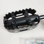 Passenger Footpegs for Harley Davidson (80GRIT) (5051605) Black