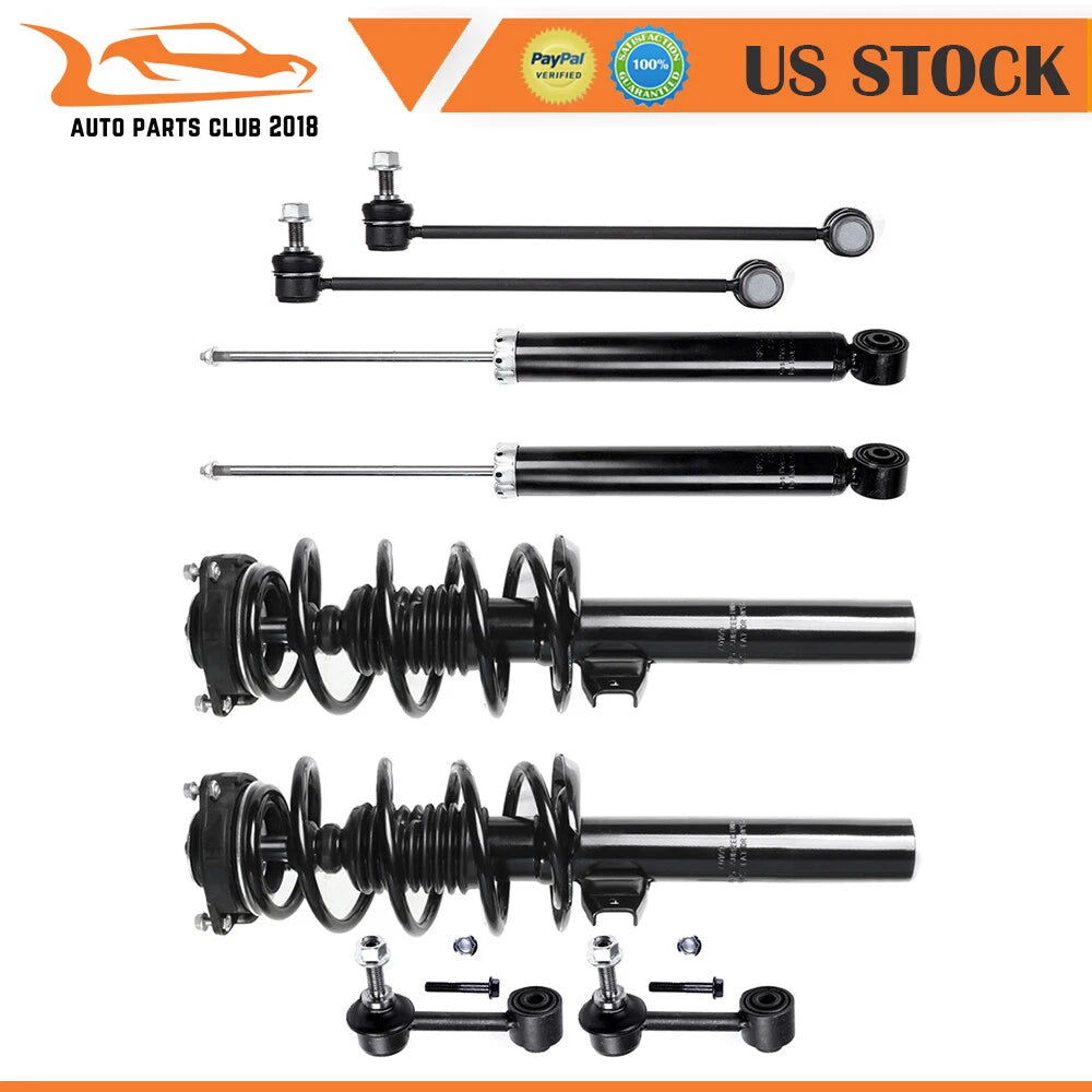Complete Struts and Shocks Kit for VW Jetta (2012–2017)