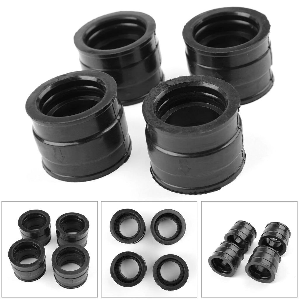 Set of 2 Carburetor Intake Boot Insulators for Honda CB650 CB650C (1979–1982)