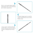 Glow Plugs for Nissan Patrol GU, Navara, Elgrand ZD30 2.5 3.0 Diesel (1997–2023)