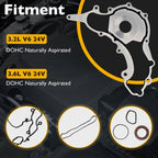 Timing Cover Gasket Set for Dodge Ram Chrysler 200 300 Jeep (2011-2018)