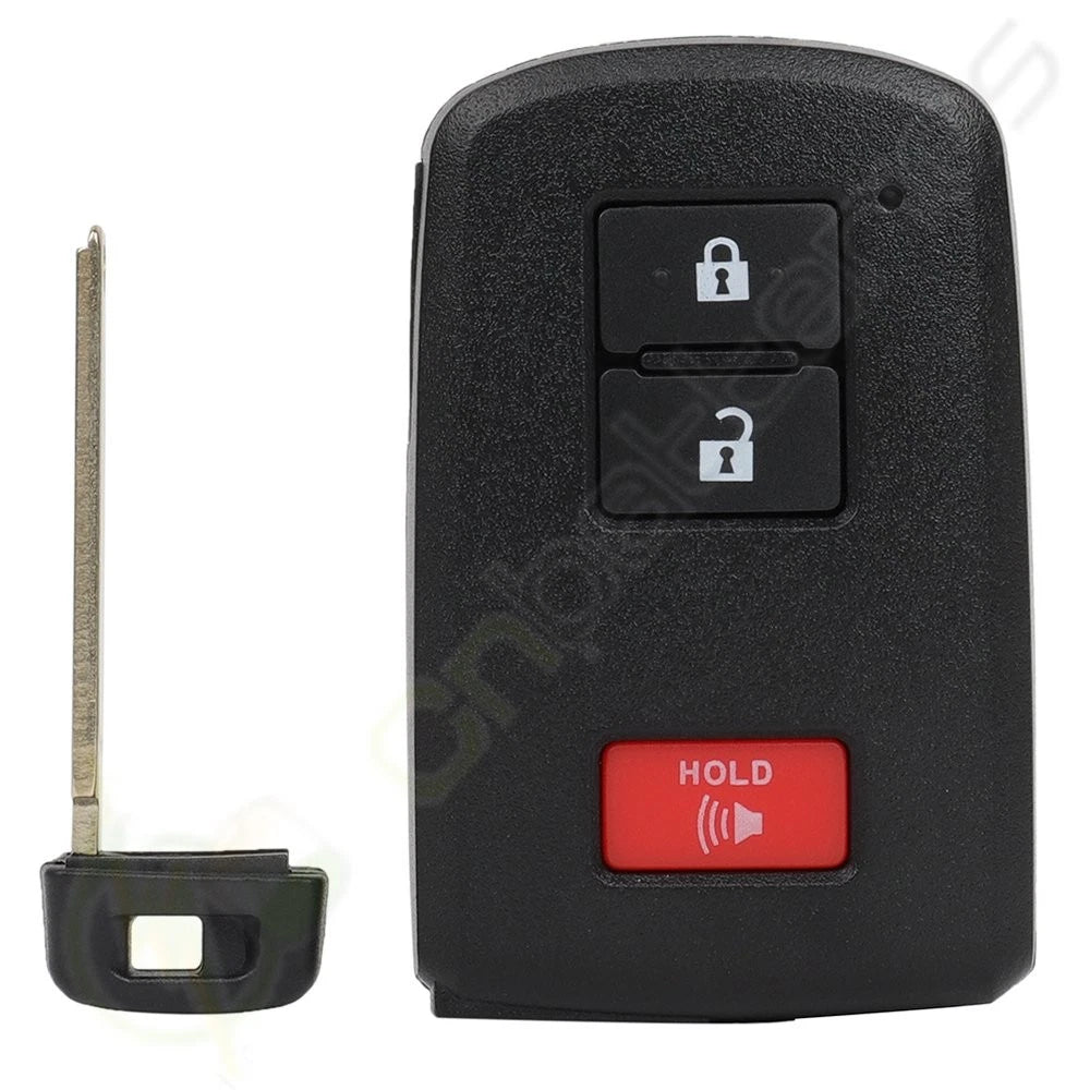 2X Keyless Entry Remote Key Fob for Toyota Tacoma (2015–2020)