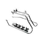 Saddlebags & Chrome Conversion Brackets for Harley Softail