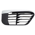 Replacement Polypropylene Front Passenger Lower Bumper Cover Grille w/o Park