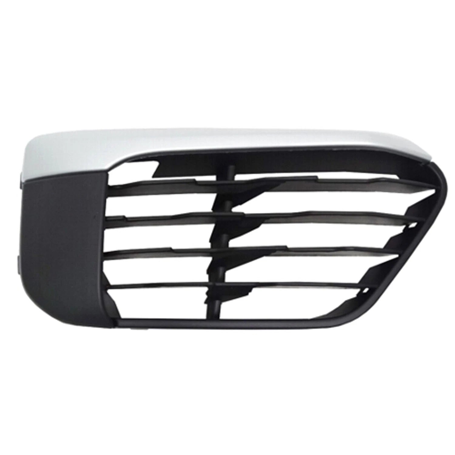 Replacement Polypropylene Front Passenger Lower Bumper Cover Grille w/o Park