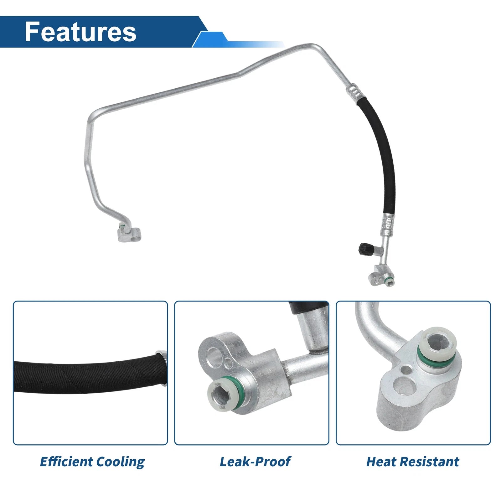 A/C Refrigerant Liquid Hose for BMW X3 (2004–2010) No. 64533455913