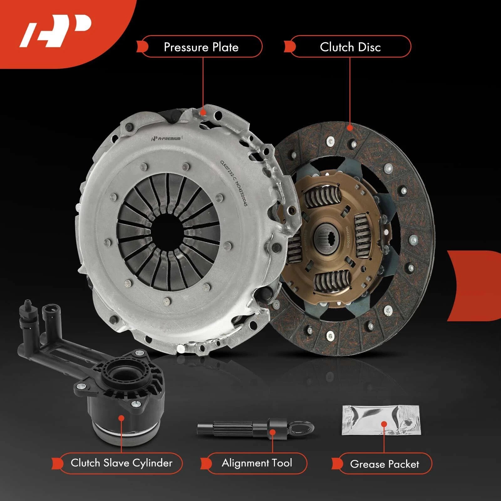 Transmission Clutch Kit for Ford Fiesta 1.6L (2011–2019)