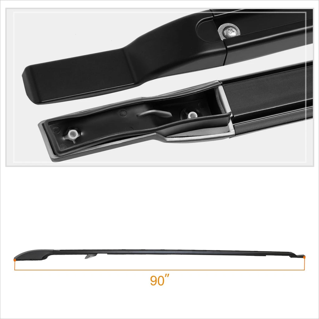 Aluminum Bolt-On Roof Rack Side Rail for Land Rover LR3 LR4 (2005–2016)