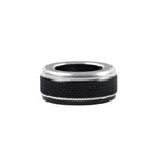 Black Console Volume Button Switch Ring for Lexus NX250 350h 450h (2022-2024)