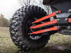 SuperATV Boxed Rear Radius Arms for Can-Am Maverick X3 (2017–2023) - Red