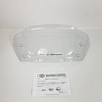 Wind Splitter 8in Windshield for Harley Davidson FLHX (2023–2023) 57400601 Light Smoke