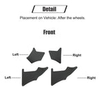 Splash Guard Fender Liner Shield for Lexus GX470, Toyota 4Runner, FJ-Cruiser (2003–2009)