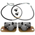 Front Brake Calipers & Hose Lines for Polaris Trail Blazer 250, Trail Boss 325 (1999–2006)