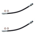 Set of 2 Rear Outer Brake Hydraulic Hoses for Blazer Bravada Hombre (1995–2005)