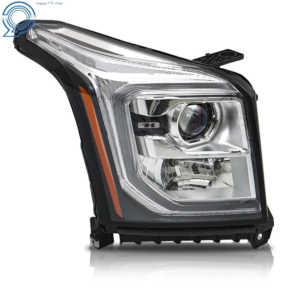 Halogen Headlight Assembly with LED DRL for GMC Yukon (2015–2017)