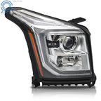 Halogen Headlight Assembly with LED DRL for GMC Yukon (2015–2017)