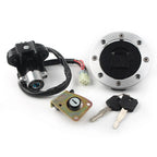 Ignition Switch Gas Cap Cover Seat Lock Key Set for Suzuki GSXR600 GSXR750 (97-00)