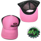 Richardson 112 Snapback Hat for Ford Powerstroke Truck Diesel (Pink/Black)