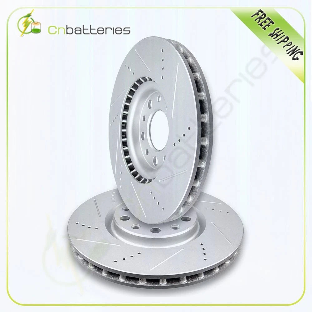 Front Brake Discs Rotors for Dodge Dart SXT, Chrysler 200 (2013–2016)