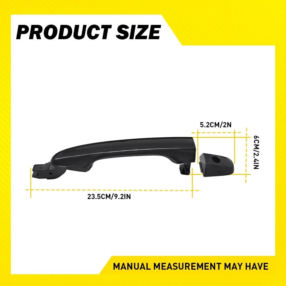 Exterior Door Handle for Honda CR-V Civic  Black Front Left Driver