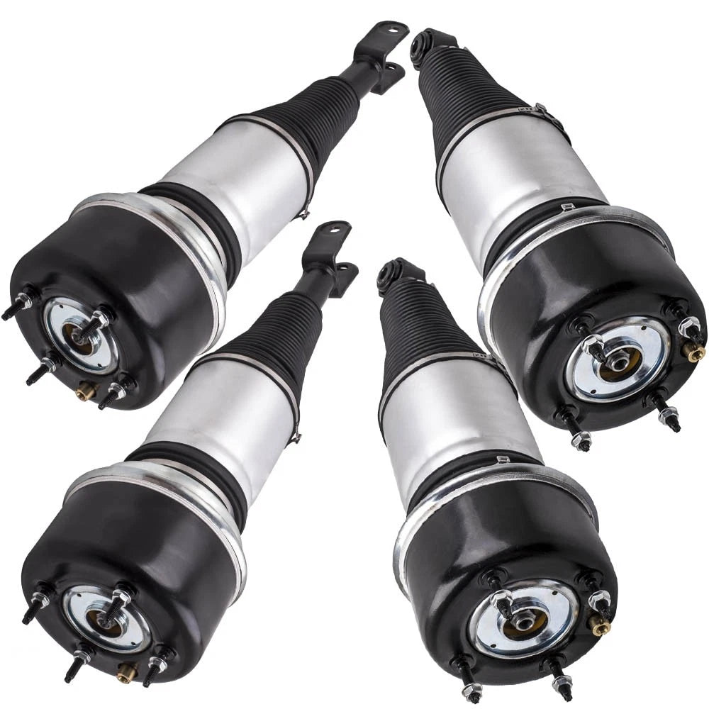 Set of 4 Air Suspension Struts for Jaguar XJ8 XJR X350 X358 (2004–2009)