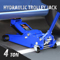 4 Ton Hydraulic Floor Trolley Jack for Car Van (8000 lb, 4.5-20")