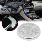Crystal Chrome Décor Cover for Mercedes Multimedia Control Knob (2010–2016)