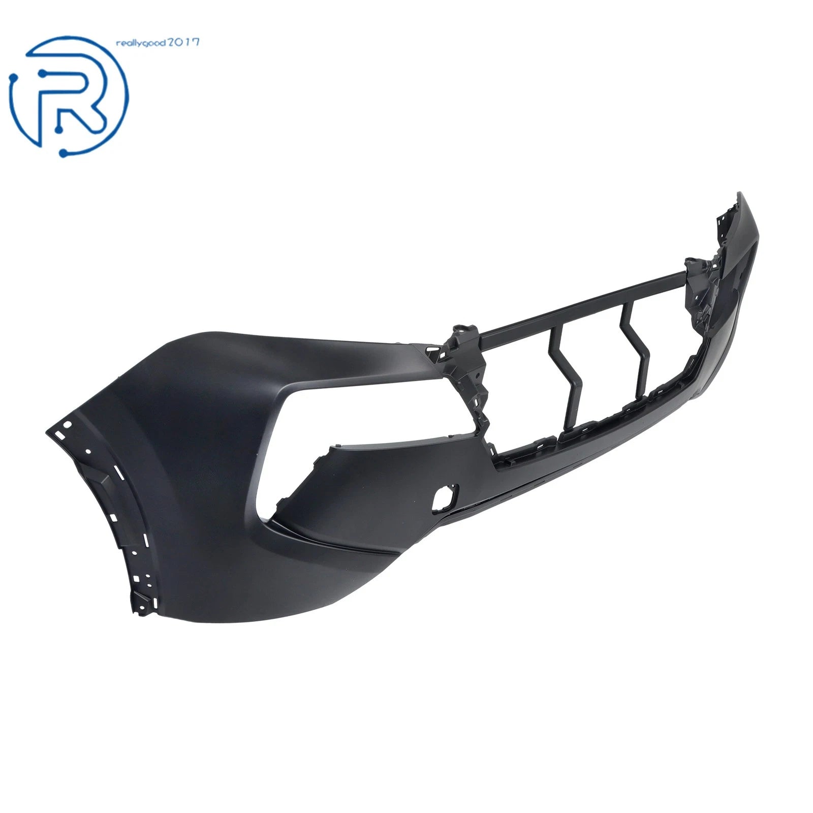 Front Bumper Cover for Nissan Rogue (2024) Primed Without Sensor Holes