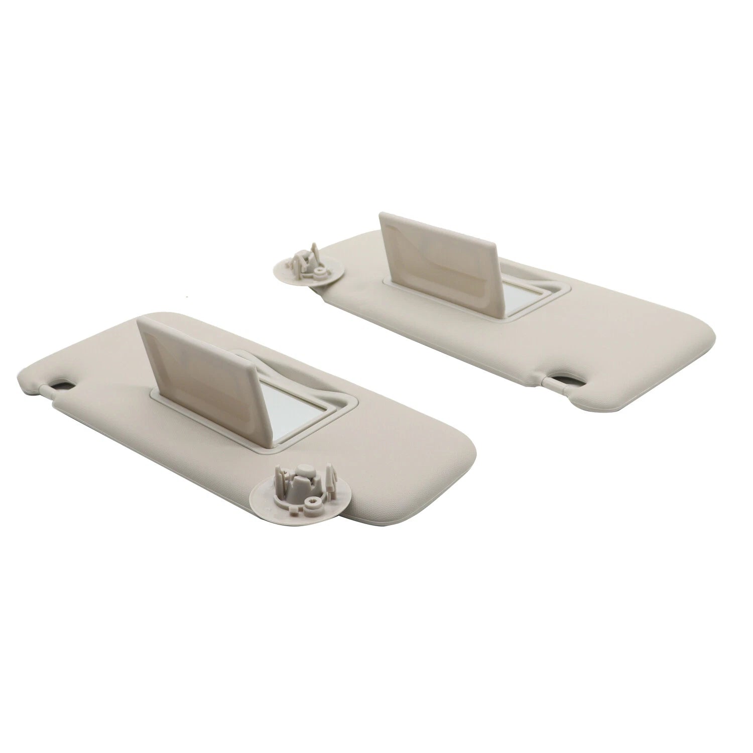 Pair Gray Sun Visors for Chevrolet Spark Sonic (2011–2022) Left+Right