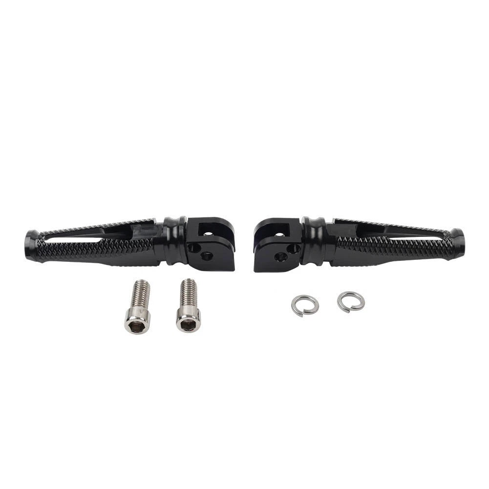 Black Passenger Foot Pegs for Ducati Monster 696/796/695/659, Dark 749/999/S/R
