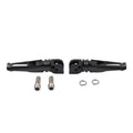 Black Passenger Foot Pegs for Ducati Monster 696/796/695/659, Dark 749/999/S/R