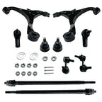 10pcs Front Lower Control Arms Sway Bars Tie Rods for Honda CR-V (2002–2006)
