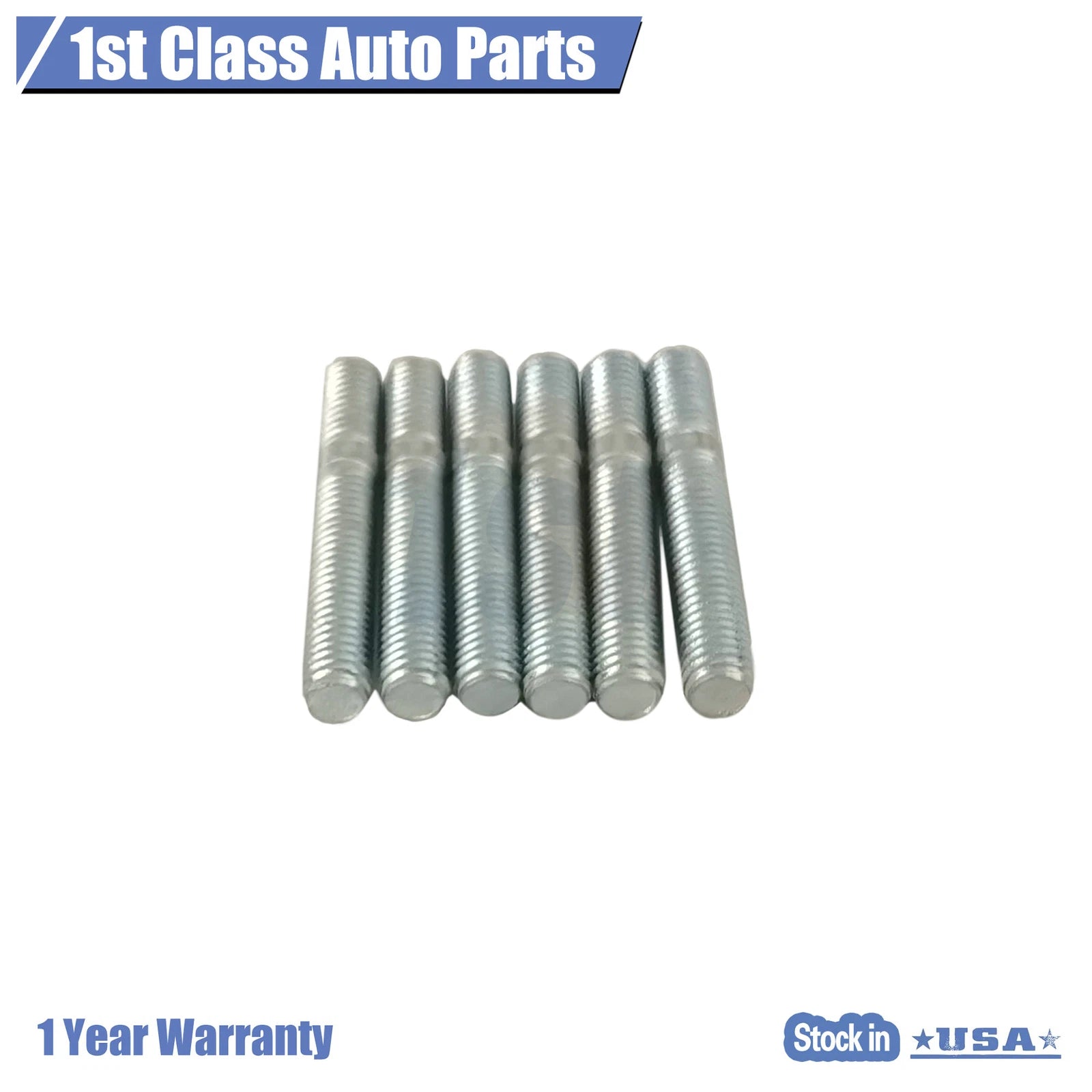 Front Exhaust Flange Stud and Nut Kit for GMC Canyon Savana 2500 3500 (2018)