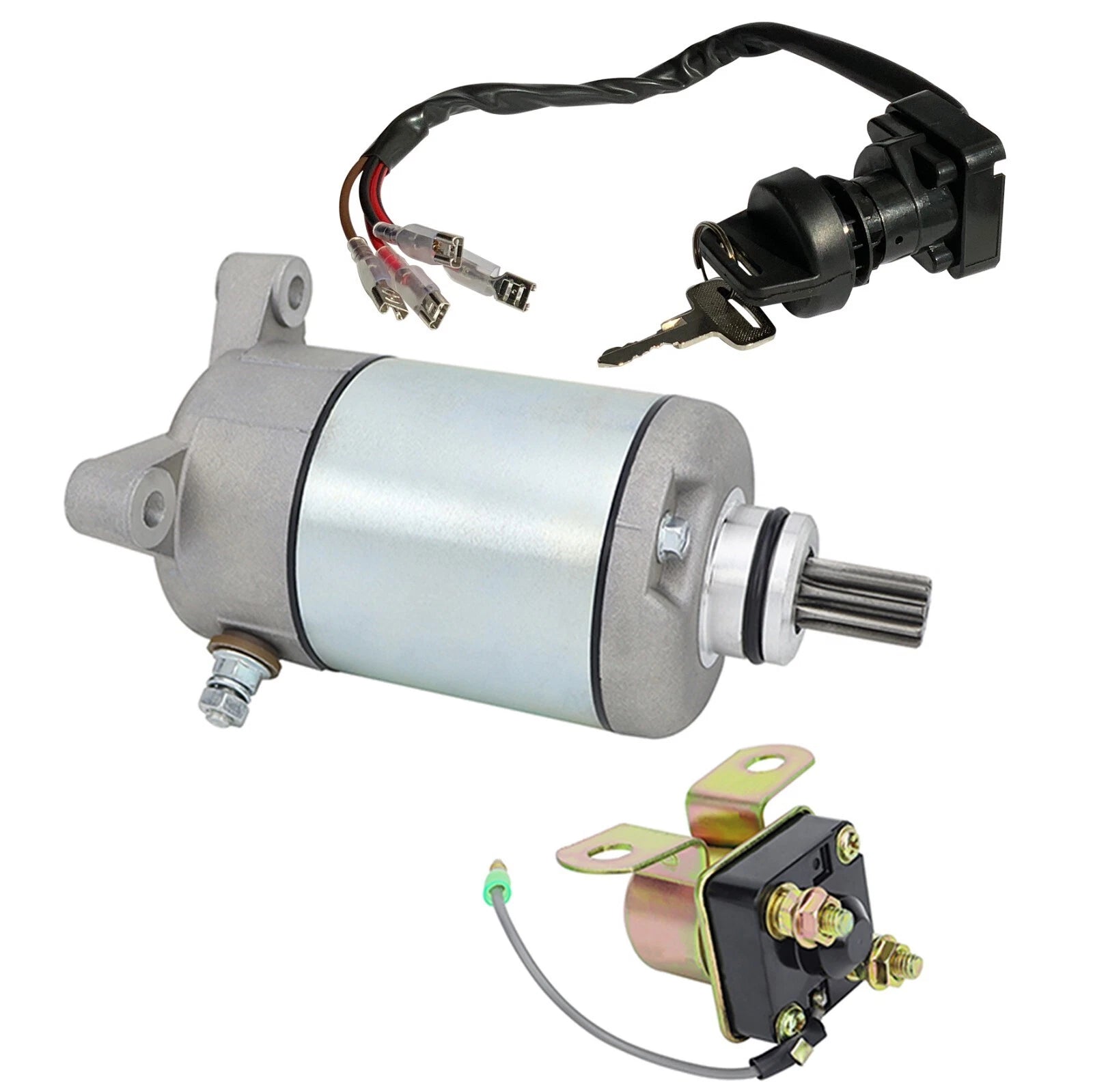 Starter for Polaris Sportsman 500 (1996–1998) W/Relay Key Switch