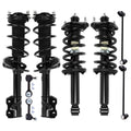 Front Rear Struts with Coil Spring Assembly Sway Bars Kit for Honda CR-V (2012–2014)