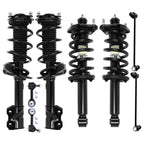 Front Rear Struts with Coil Spring Assembly Sway Bars Kit for Honda CR-V (2012–2014)