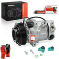 A/C Compressor with 6-Groove Pulley for Hyundai Sonata (2024–2025) Kia K5 (2021–2025)