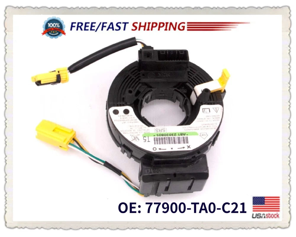 Clock Spring with Cruise Control for Honda Acura (2009–2018) 77900-TA0-C21