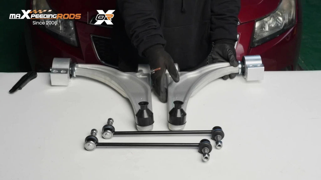 Set of 4 Front Lower Control Arms Sway Bar Kits for Buick Verano (2012–2017)