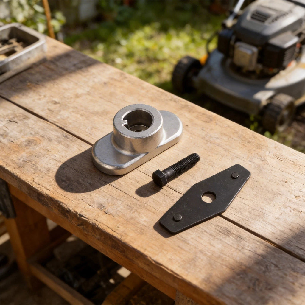 Blade Adapter Kit for Various Mowers (Includes Bolt & Bell Support)