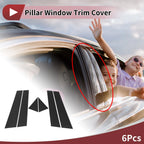 Set of 6 Door Pillar Window Trim for Volkswagen Passat (2011–2019)