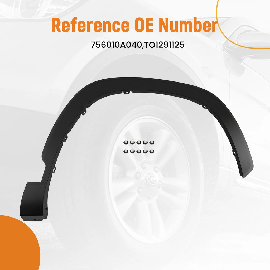 Front Fender Flare Right for Toyota Corolla Cross (2022–2023)