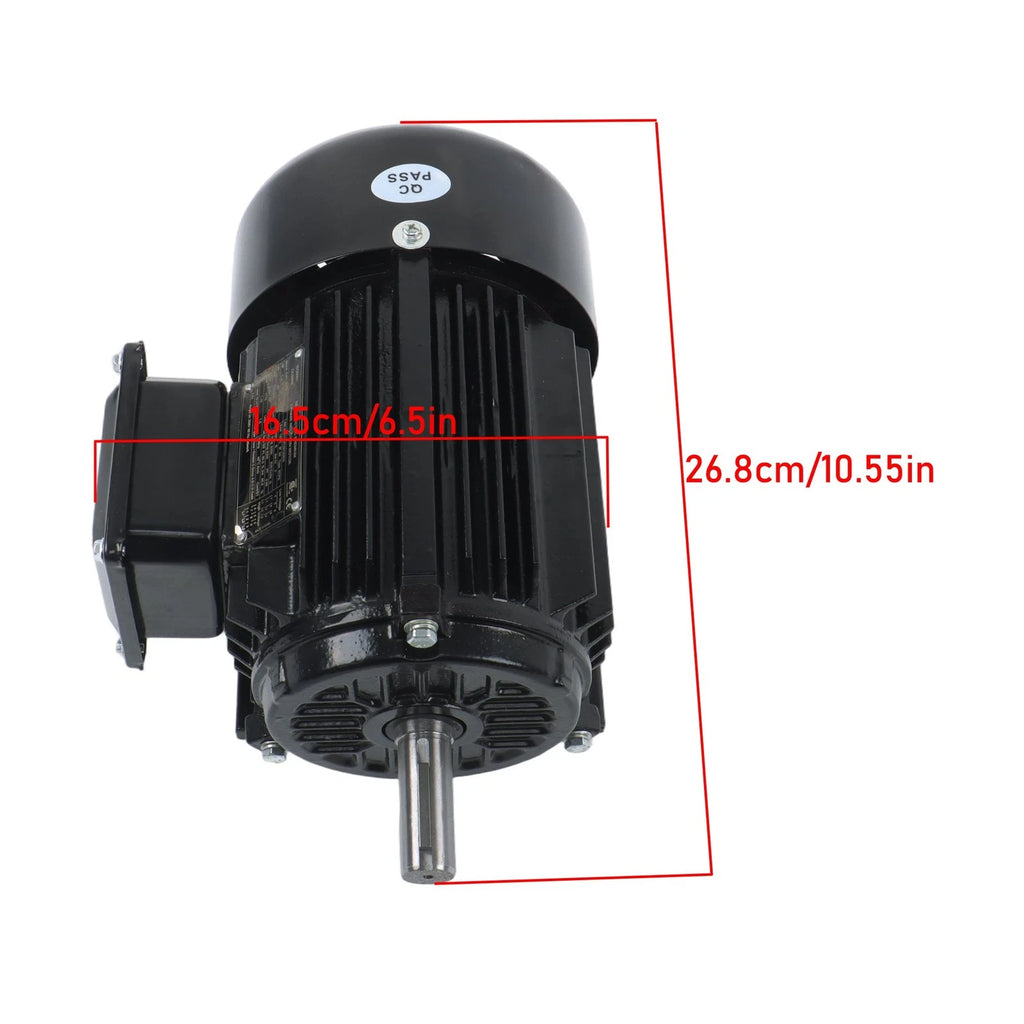 1HP Electric Motor for General Electric 143T Frame (1800 RPM)