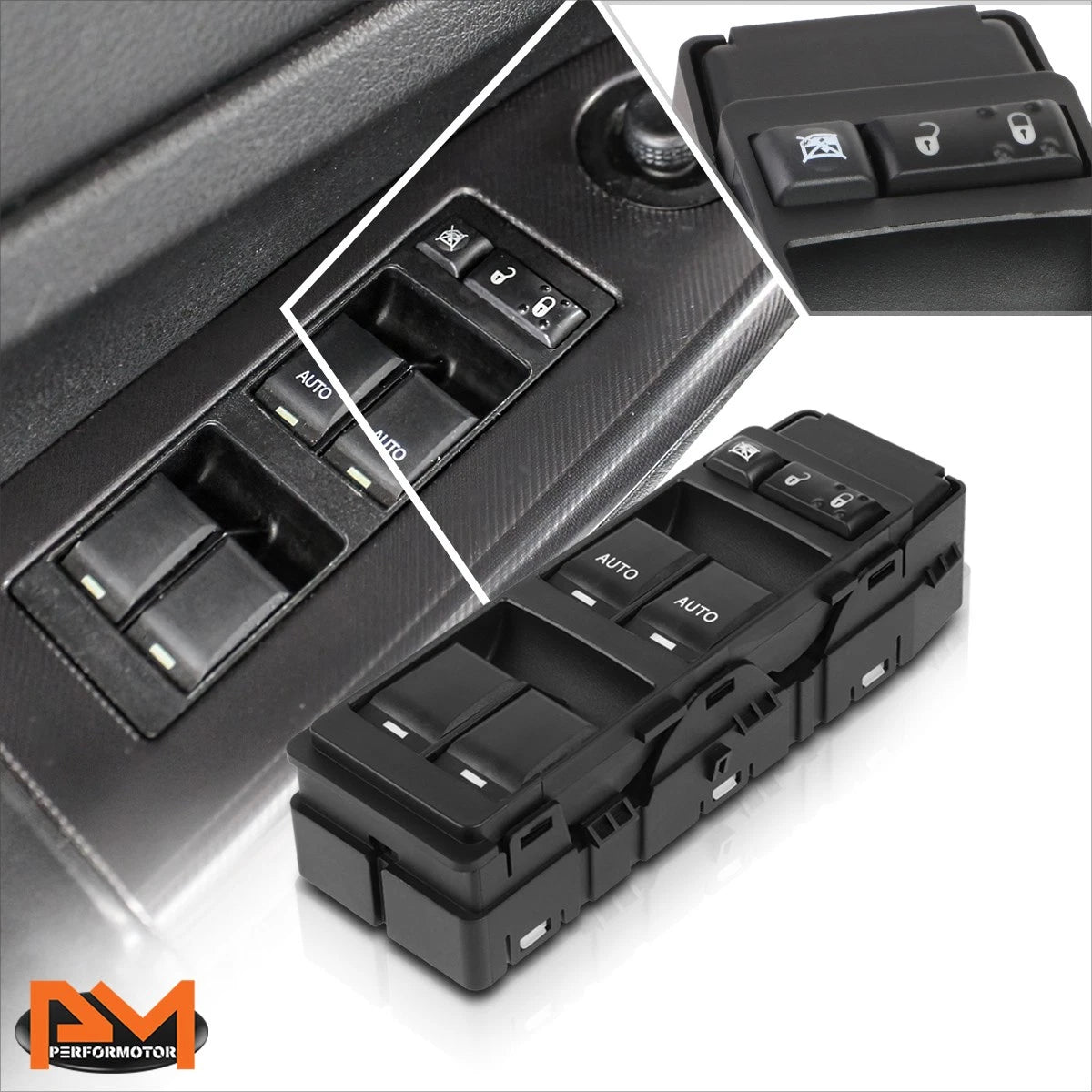 Electric Master Power Window Switch for Dodge Charger/Durango (2006–2010)