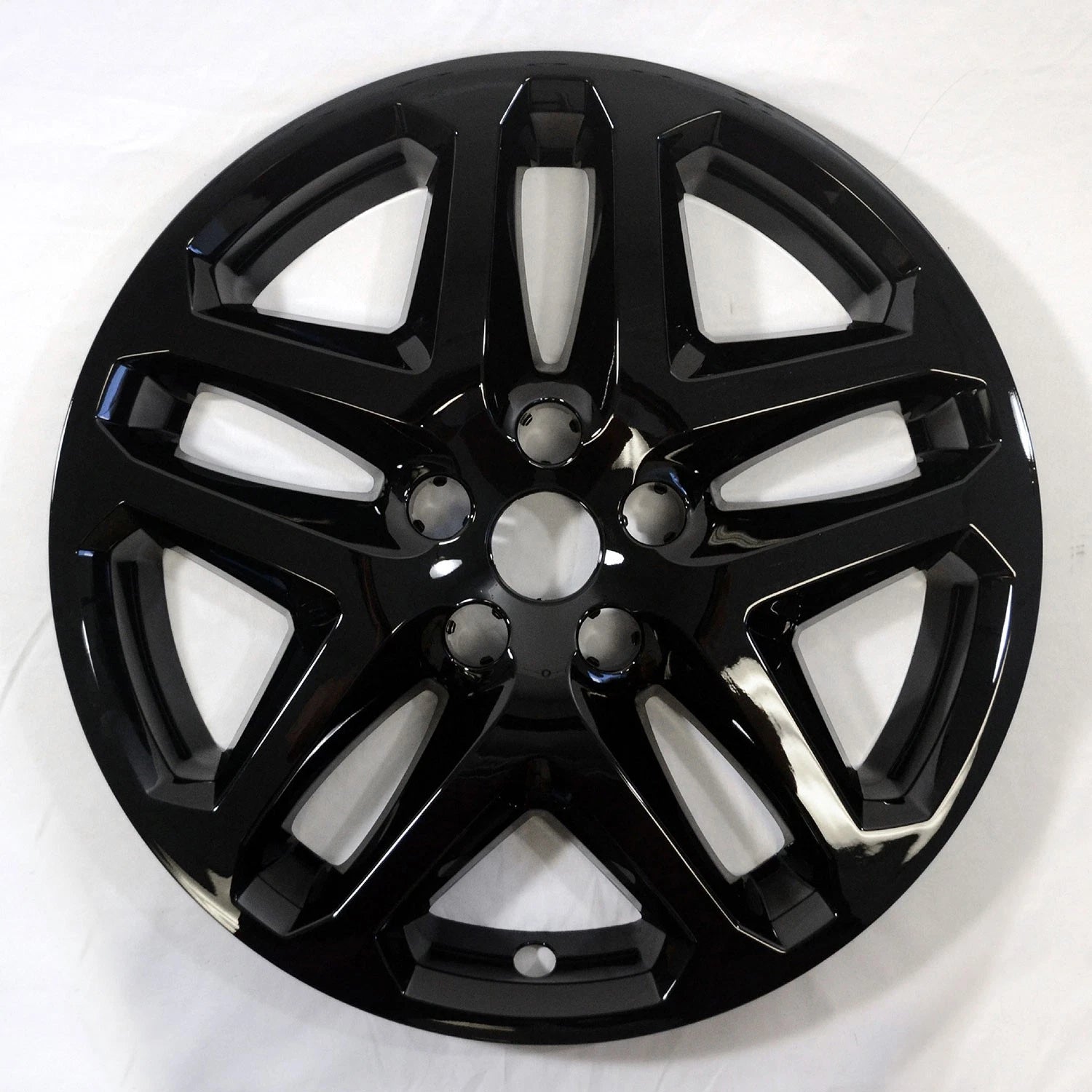 Wheel Covers 17 Inch Black Set for Ford Fusion (2013–2016)