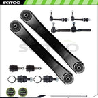 10Pcs Control Arm Ball Joint Tie Rod Sway Bar for Dodge Ram 1500 (2000–2001)