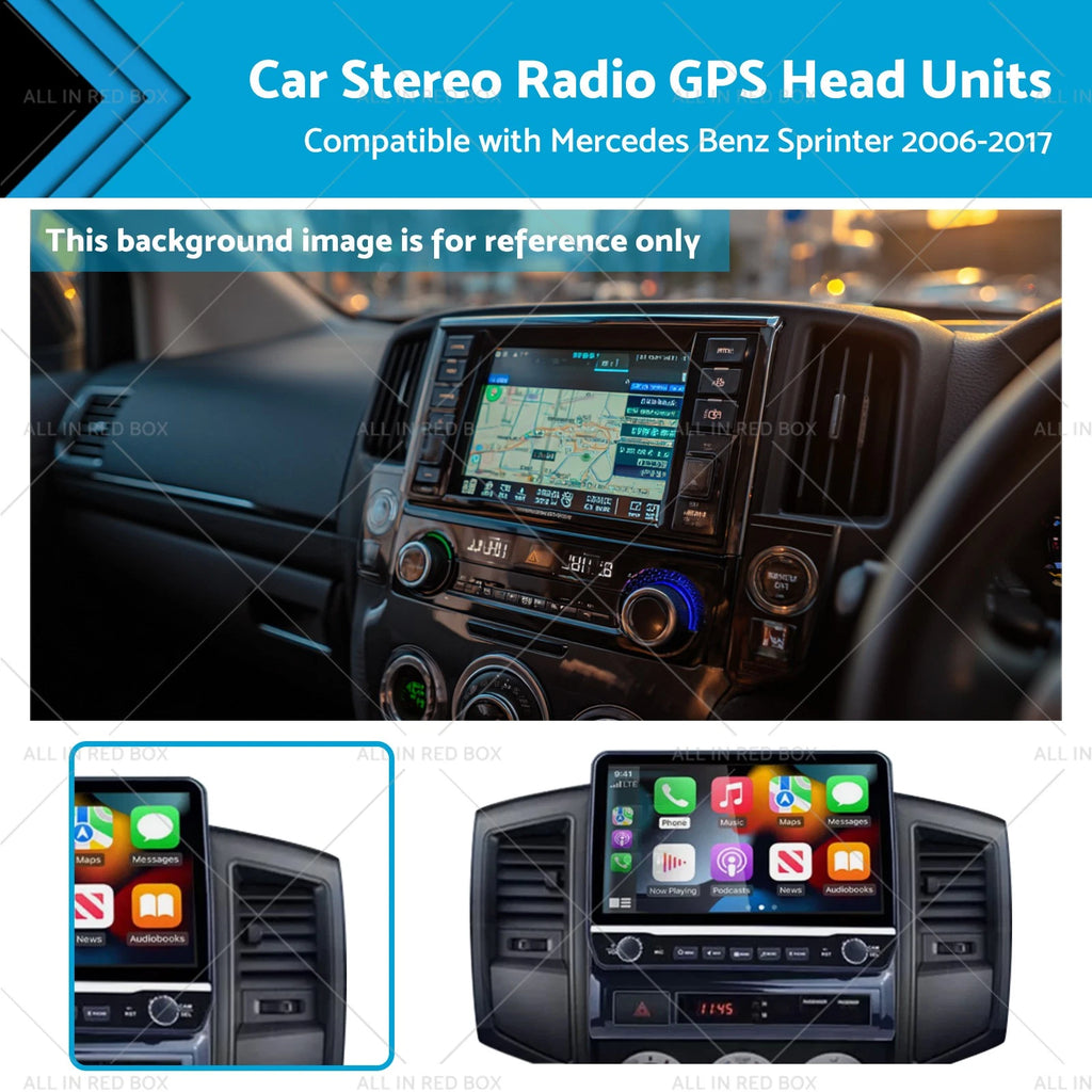 9 Inch GPS Car Radio for Mercedes Benz Sprinter (2006–2017) Android 13