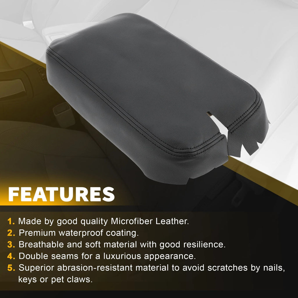 Center Console Lid Armrest Leather Cover for Lexus ES350 (2007–2009)