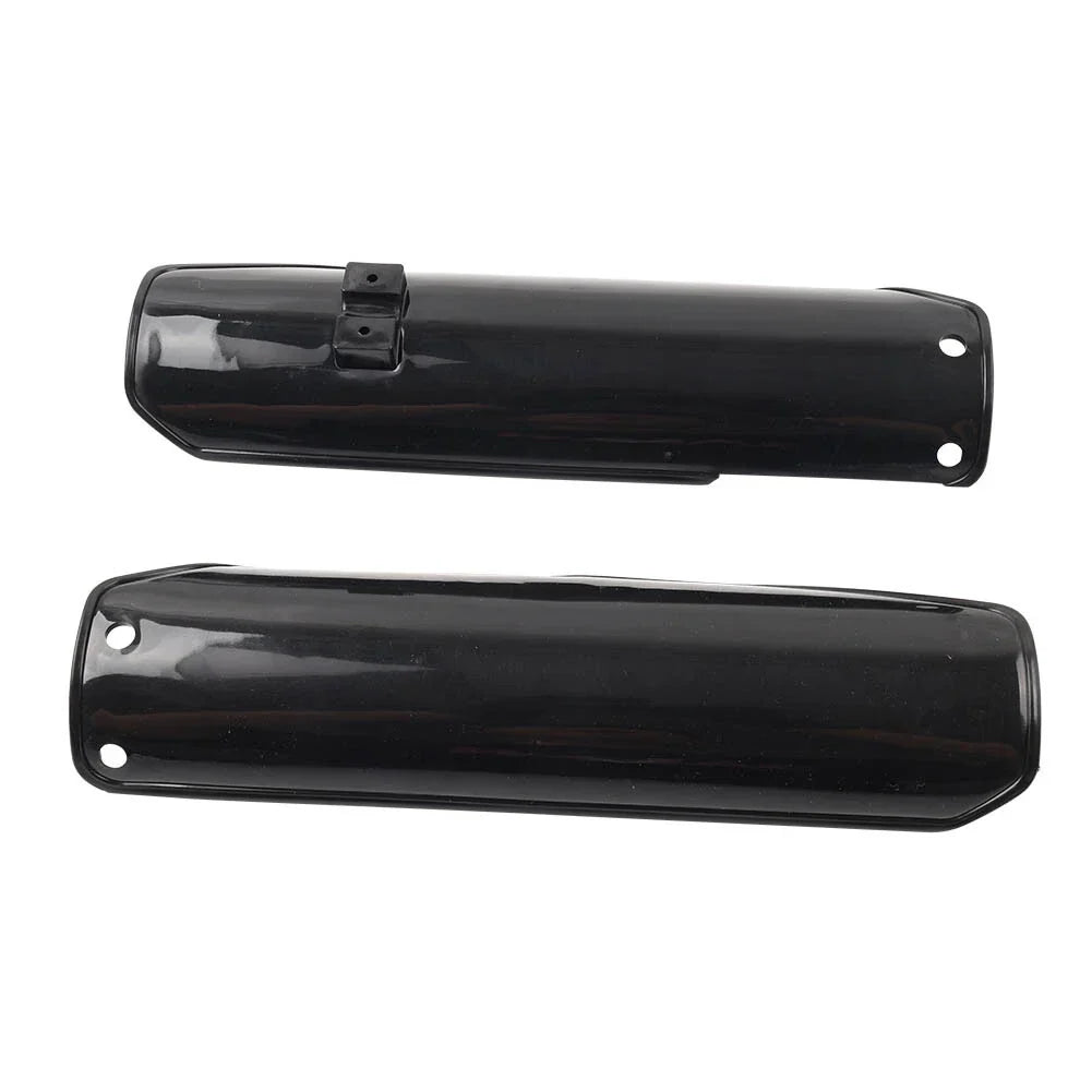 Black Front Fork Guard Covers for Pit Dirt Bikes CRF50 XR50